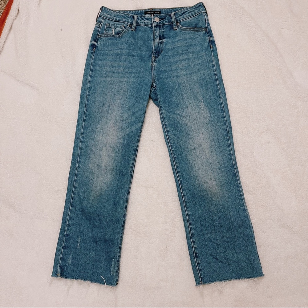 Pacsun Kendall & Kylie Raw Hem Ankle Jeans